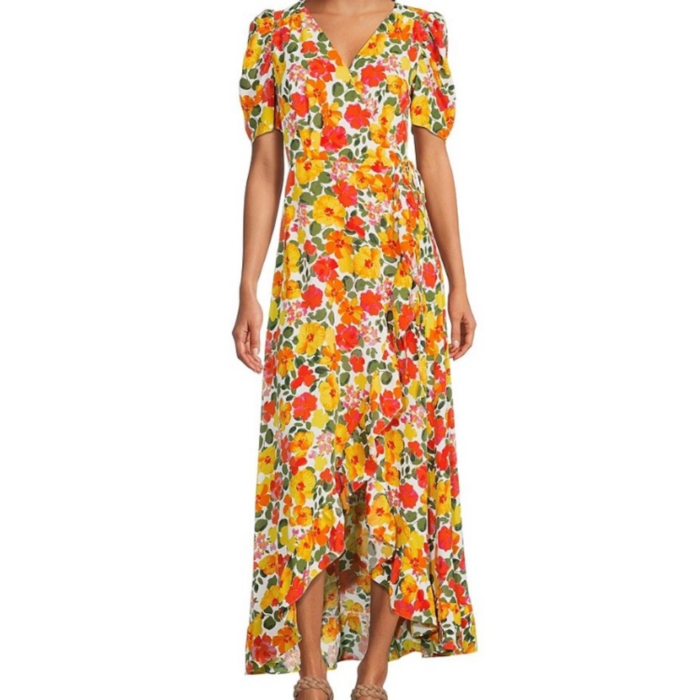 Sugarlips Floral Wrap Dress